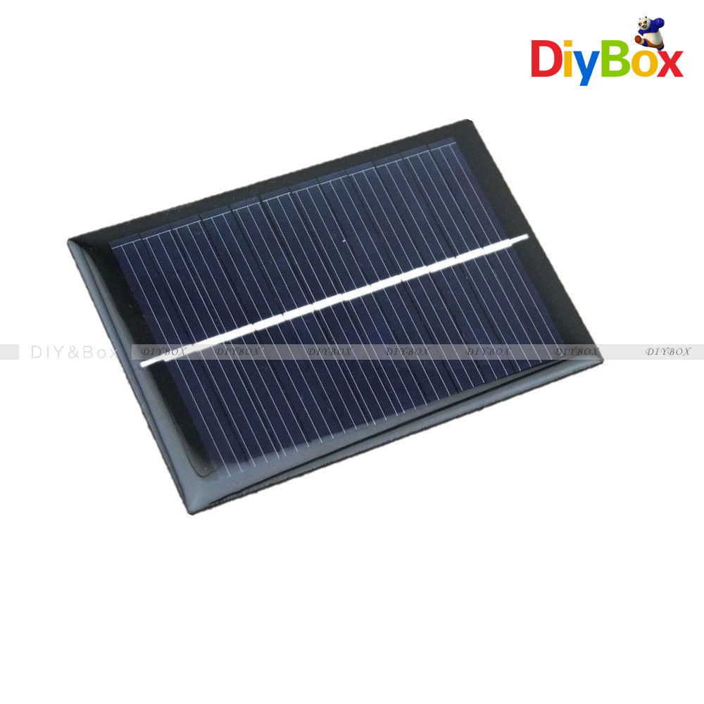 6V 100mA 0.6W Mini Epoxy Solar Panel Photovoltaic Polycrystalline Cell Charger