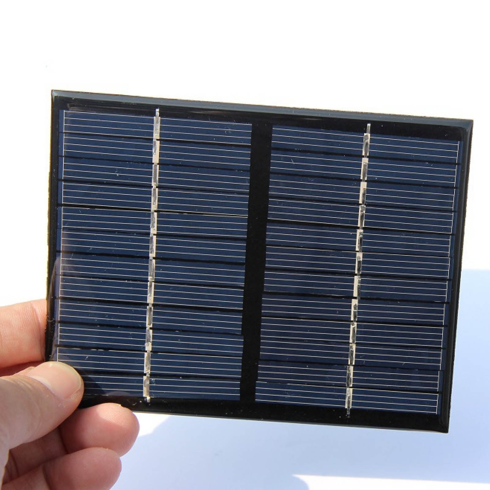 2* Solar Panel Cell Module Epoxy Charger For Charging Cellphones DC Batteries k