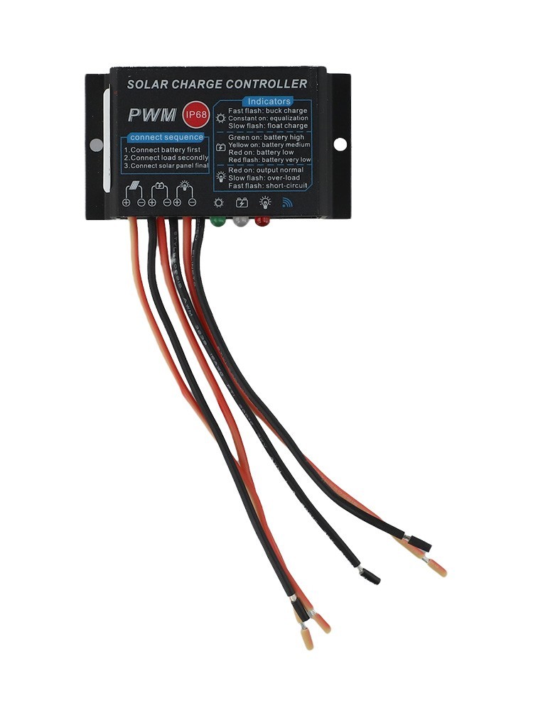 Optimized Performance of the Compact Black Aluminum Alloy 10A Charger Unit