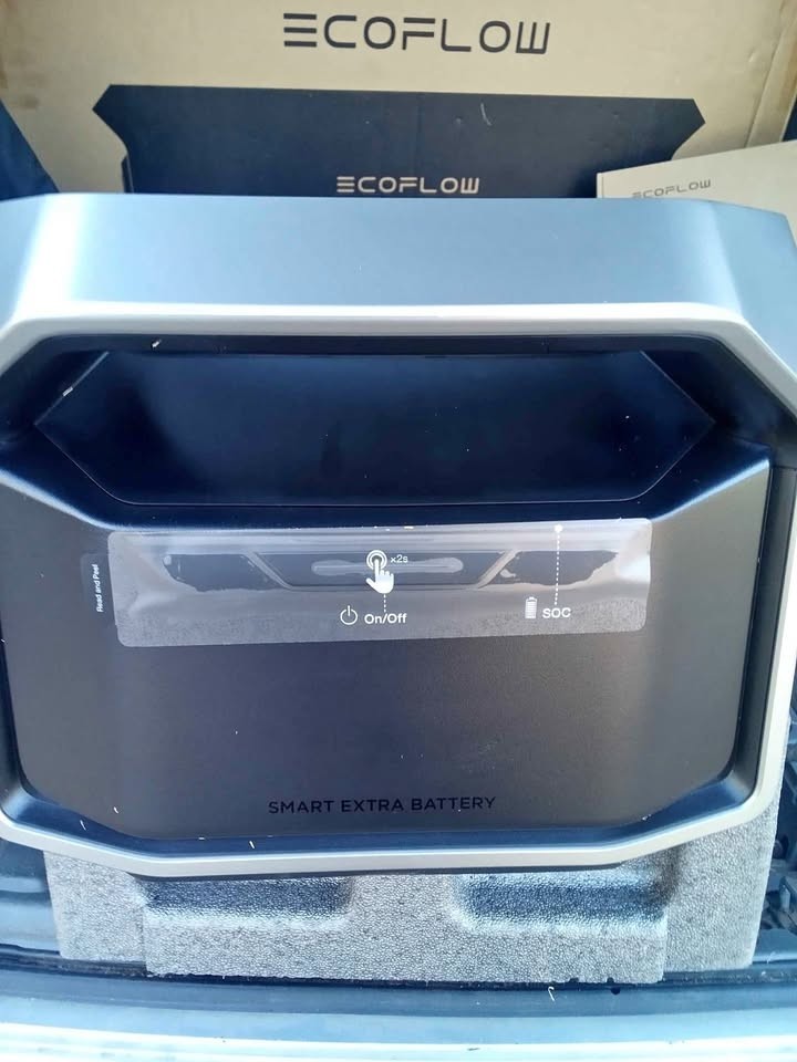 EcoFlow DELTA Pro 3 Solar Ready Smart Extra Battery, Brand New still in box