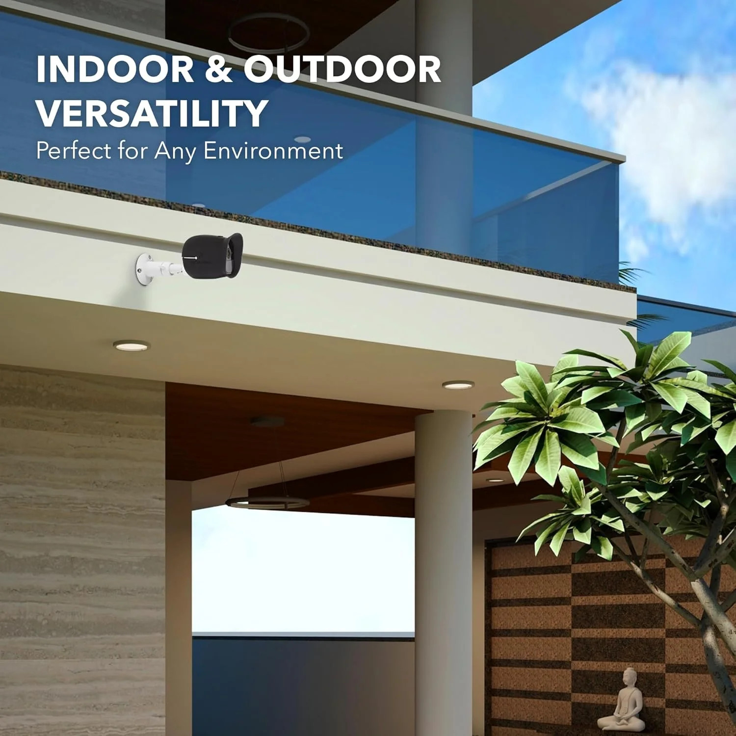 Wasserstein Adjustable Metal Wall Mount for Arlo Essential 3rd Gen/2nd/1st/Go 2/