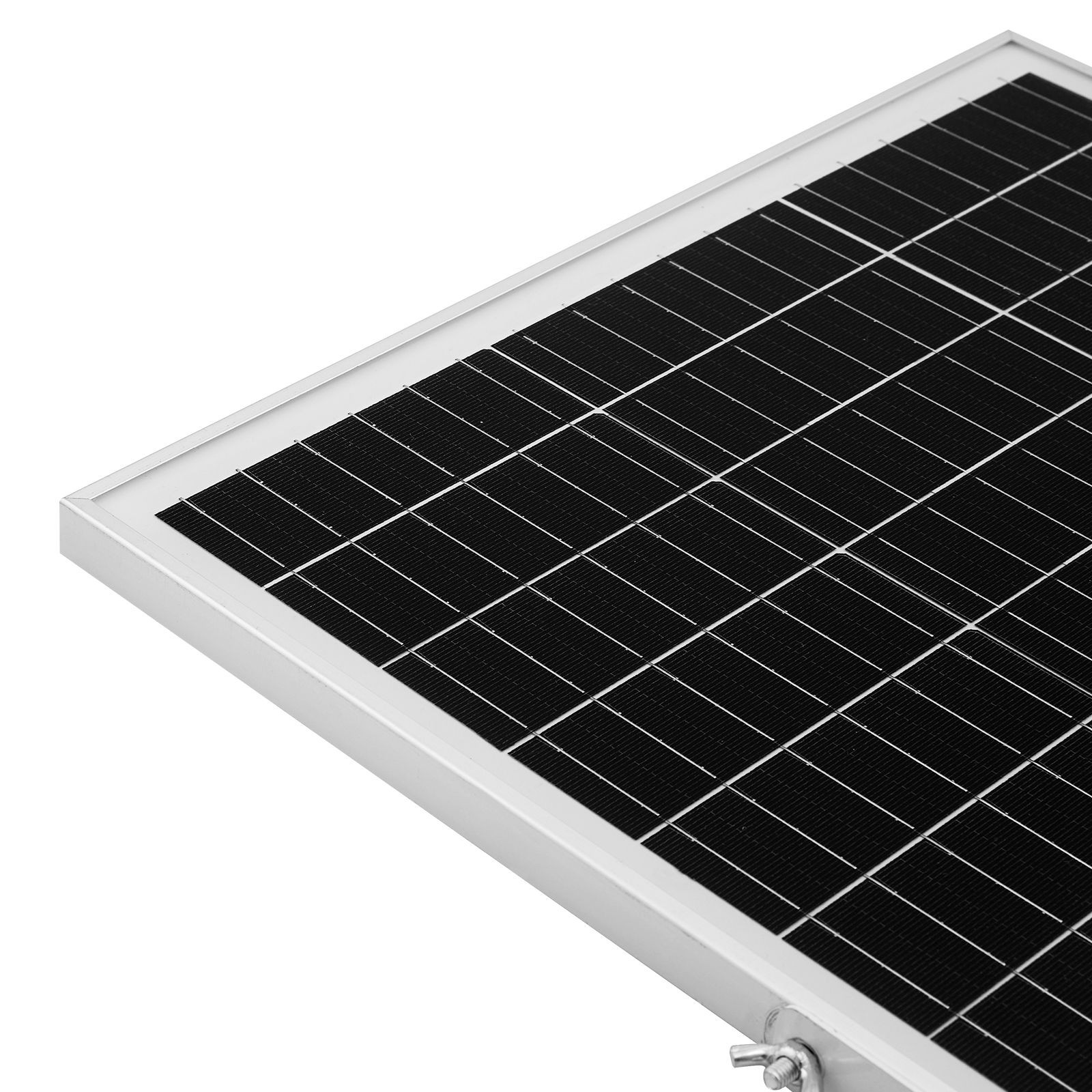 25W 12V Solar Panel Battery Charger with MPPT Controller, IP67 Waterproof for