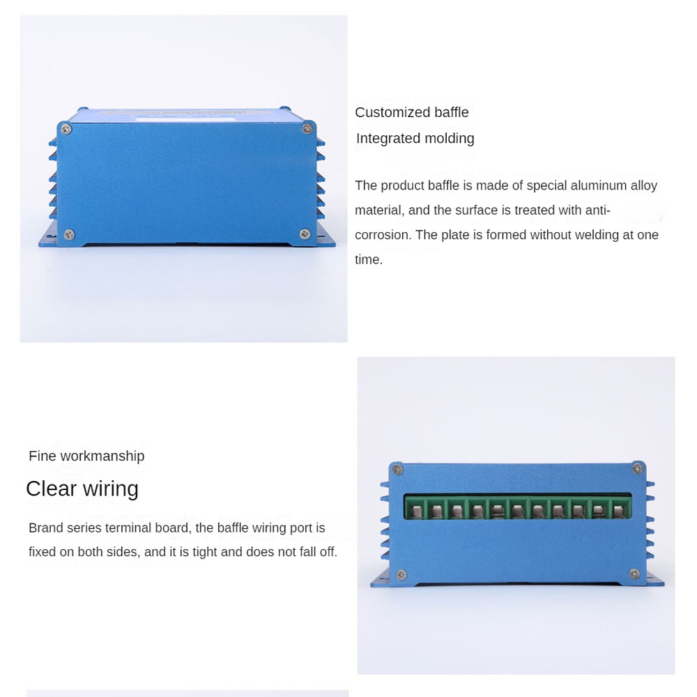 2000W MPPT Wind Solar Hybrid Boost Charge Controller for 12/24/48V Wind Turbine
