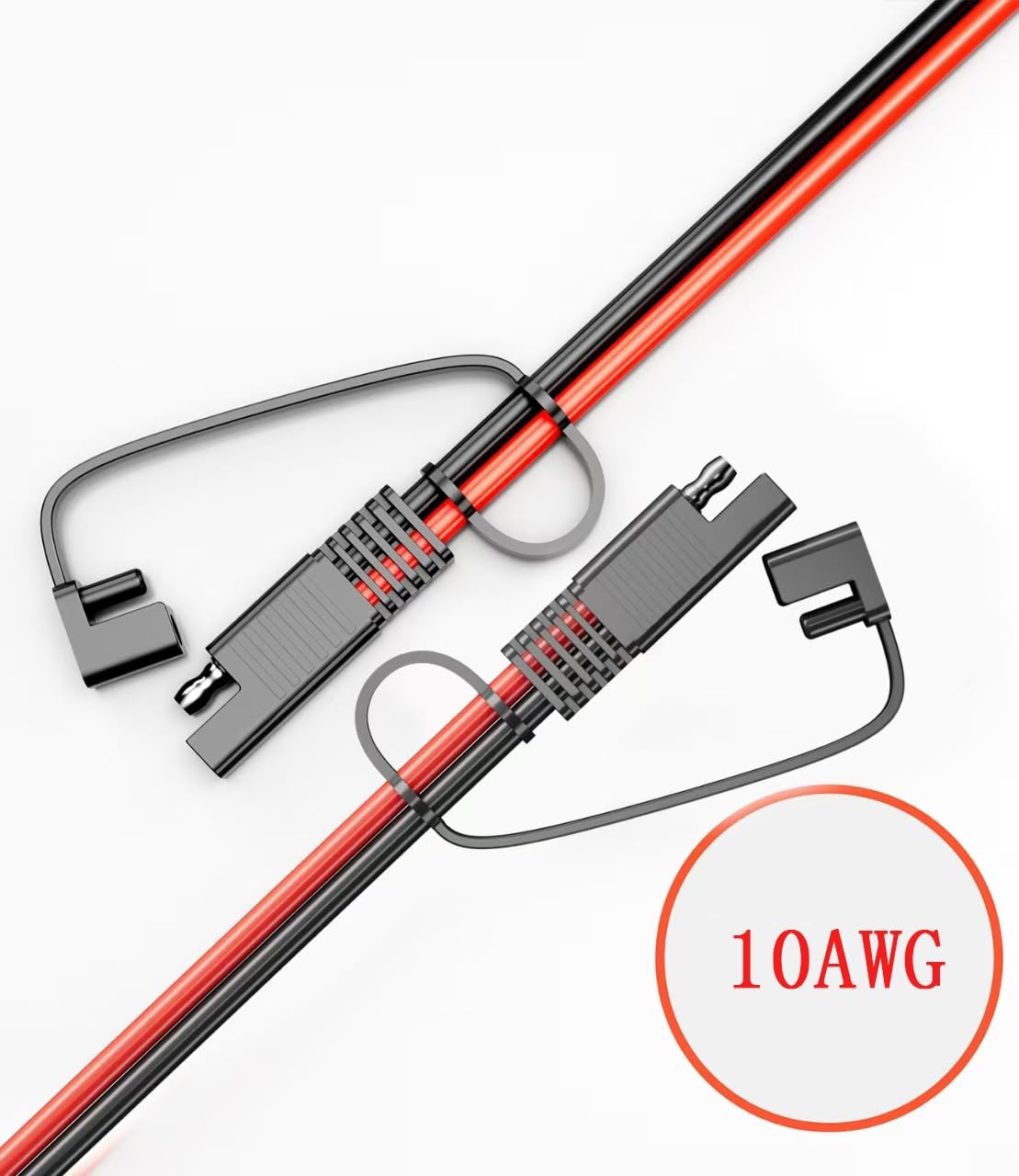 SAE to SAE Quick Disconnect Wire Harness – 10AWG Solar Panel Extension Cable …