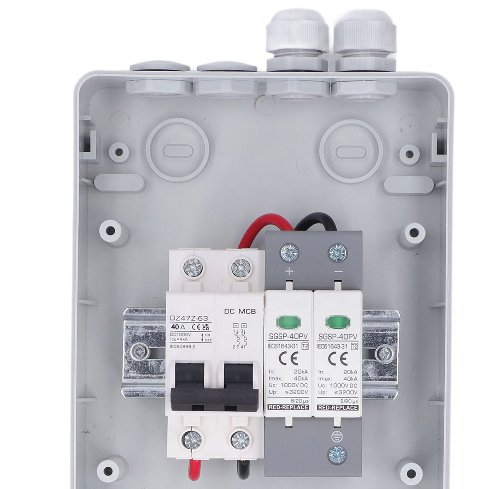 PV Combiner Box IP65 Waterproof Protection Photovoltaic Solar
