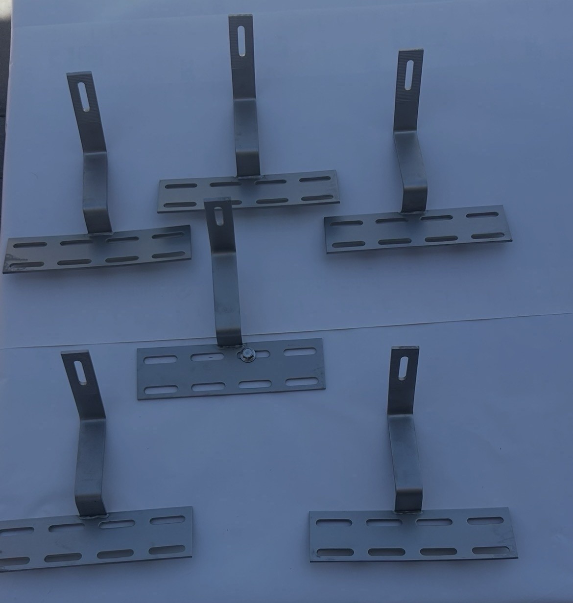 Solar roof tile hook mounting Pack of 6