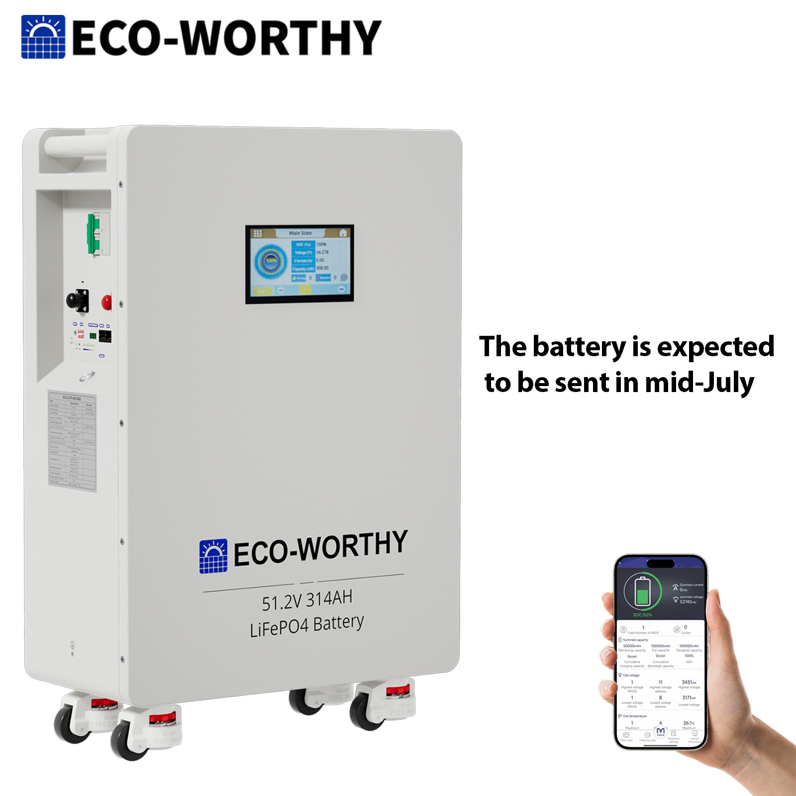 9840W Solar Panel Kit +10KW GroWatt Solar inverter & 40KWh Lithium Battery