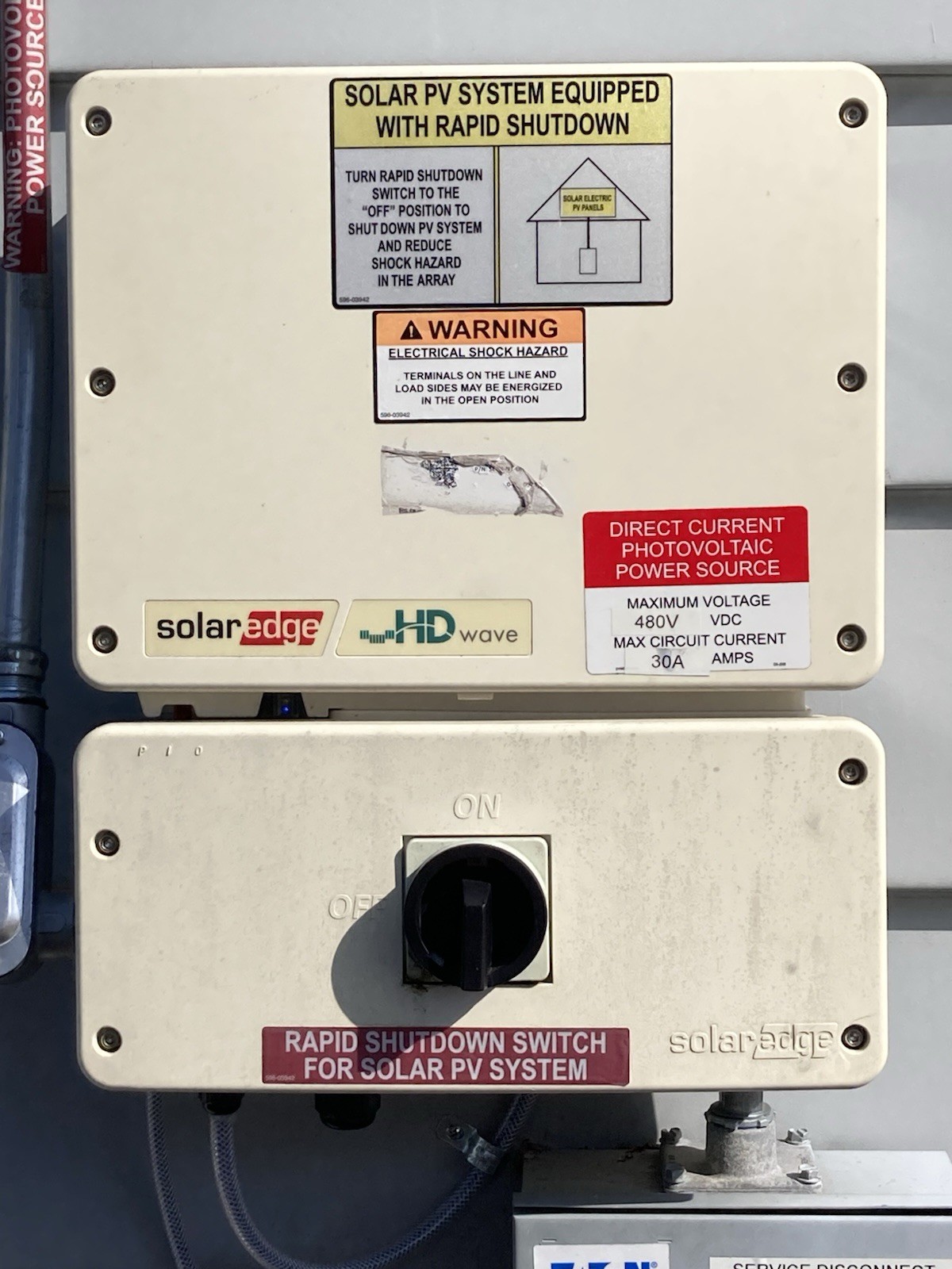 USED Solar Edge SE-CELL-B-R05-S-S2 Cellular Plug-in Kit Sim Card & Antenna