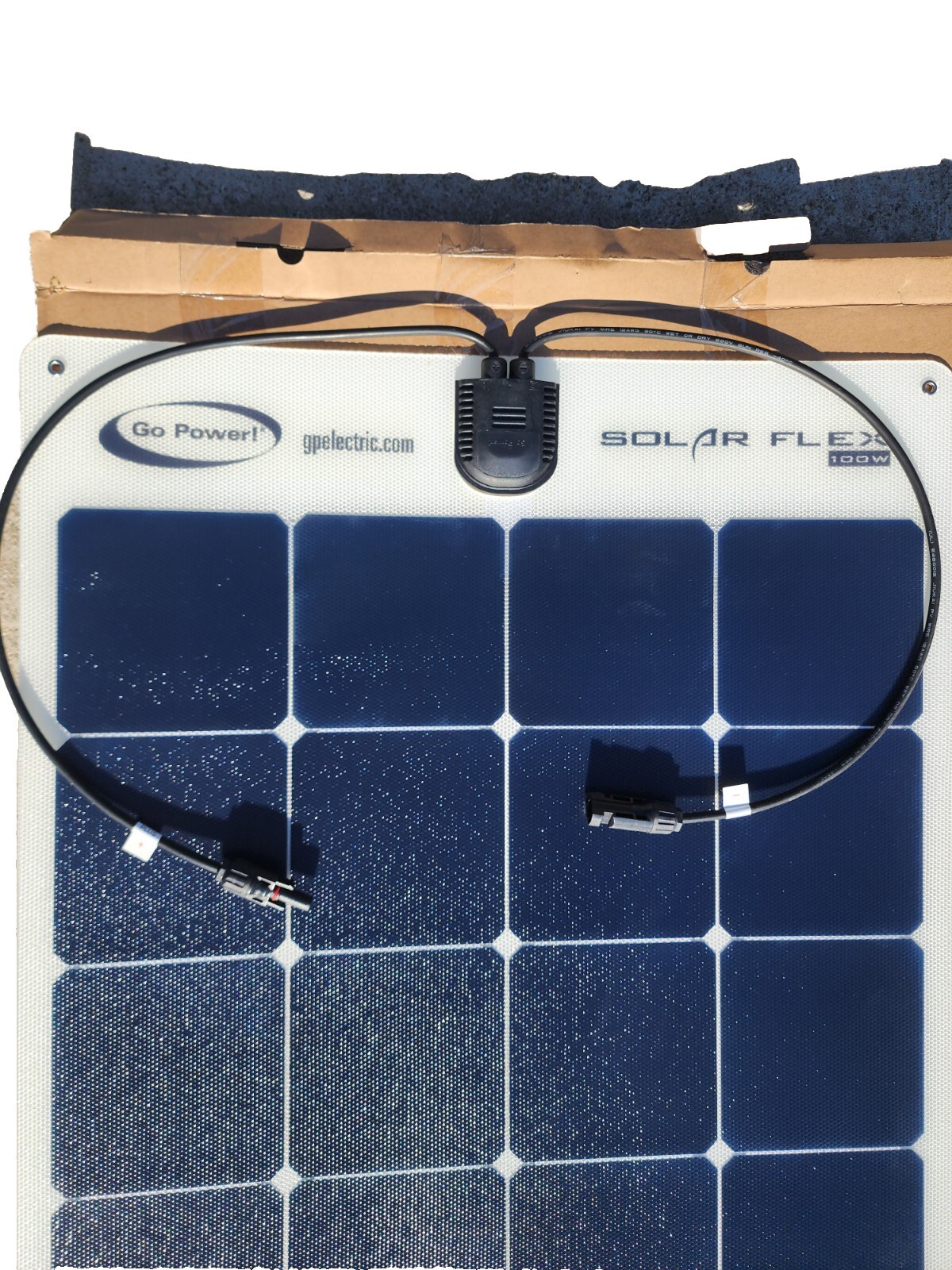GO POWER GP FLEX-100 100W FLEXIBLE SOLAR MODULE PANEL GP #82985