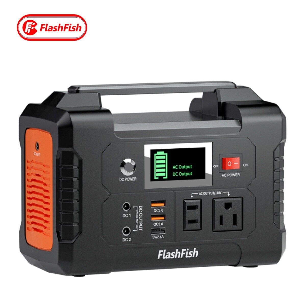 Portable 200W Power Station 151Wh/40800mAh Backup Generator Blackout/Camping/RV