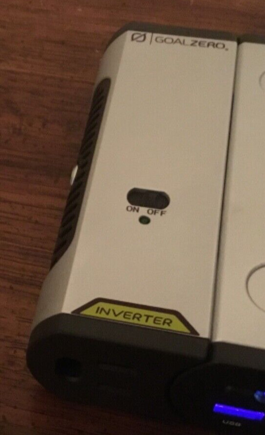 Goal Zero Sherpa INVERTER ( Bright GREEN ) light