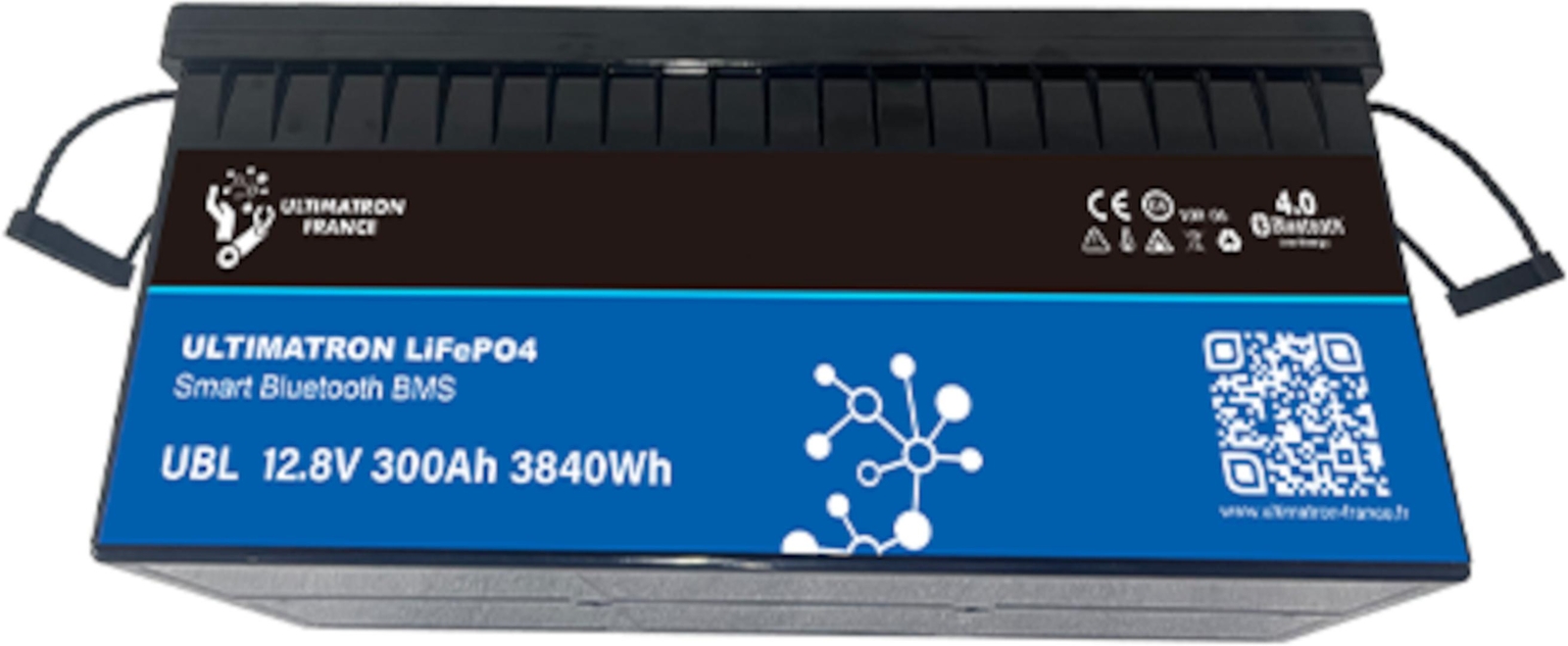 Ultimatron LifePo4 Lithium Battery 12.8V 300Ah UBL-12-300-PRO with Bluetooth