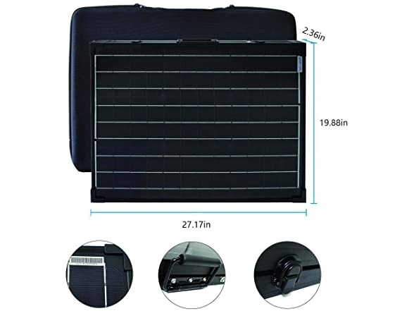 ACOPOWER 100W Portable Solar Panel ProteusX Kit