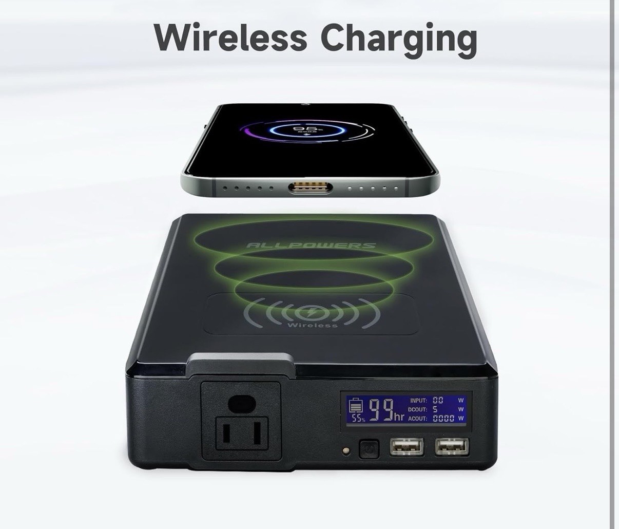 ALLPOWERS Portable Power Station 200W Battery Backup Power