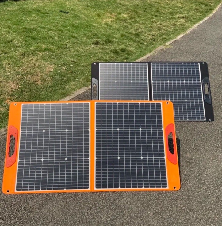 EL Solar 120W 18v Solar Panel – SP100BK1 Detachable Panels