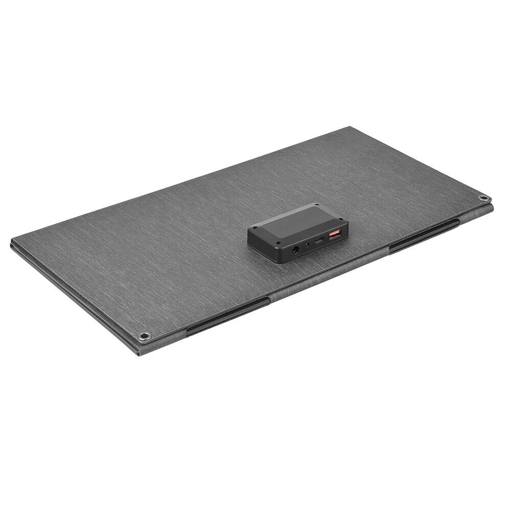 ETFE 40W Foldable Solar Panel Mat Mono Flexible Type-c/USB/DC Ports Charger