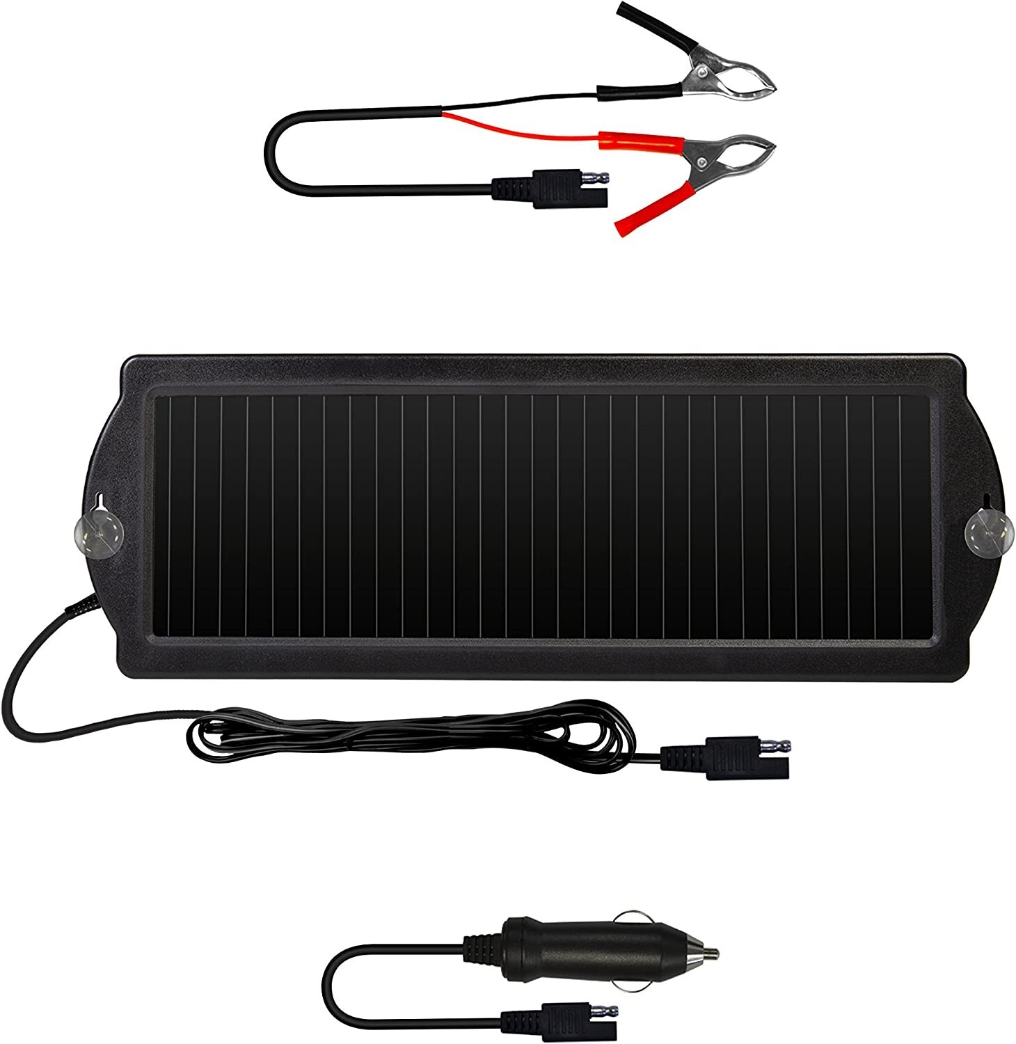 12v Solar Battery Charger Maintainer Car Boat Powered Trickle Panel Auto Marine