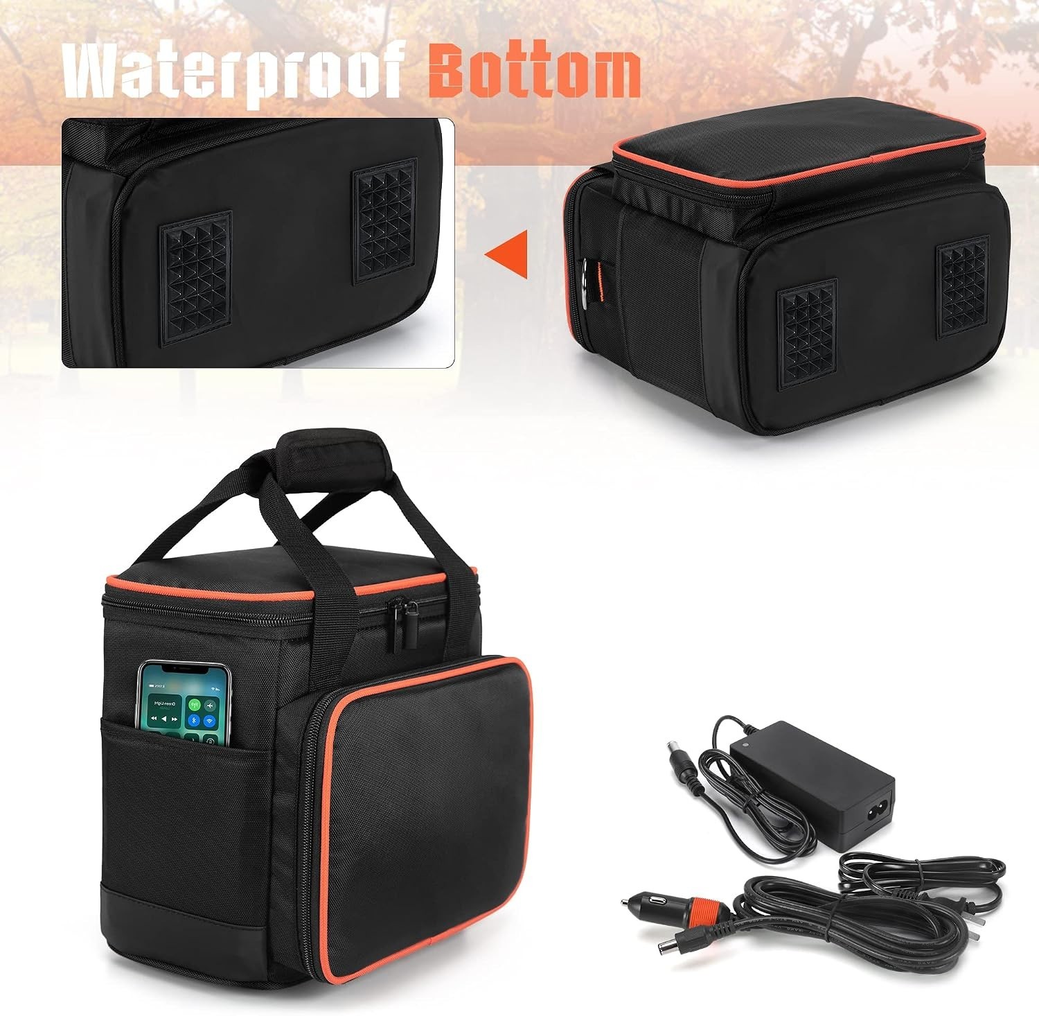 Waterproof Travel Carrying Bag for Jackery Explorer 160/240/300 Power Stations