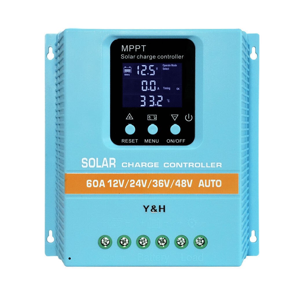 60A 80A 100A MPPT Solar Charger Controller 12V/24V/36V/48V Battery Regulator