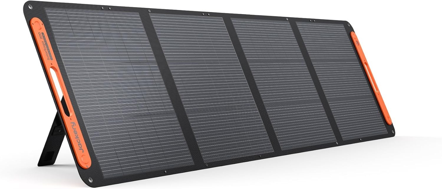 Jackery SolarSaga 200W Portable Solar Panel IP68 Foldable