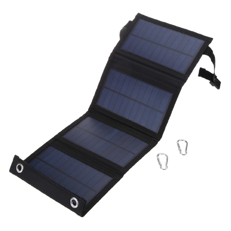 100W Small Waterproof Folding Portable Solar Panel Cells For Smartphone Batt