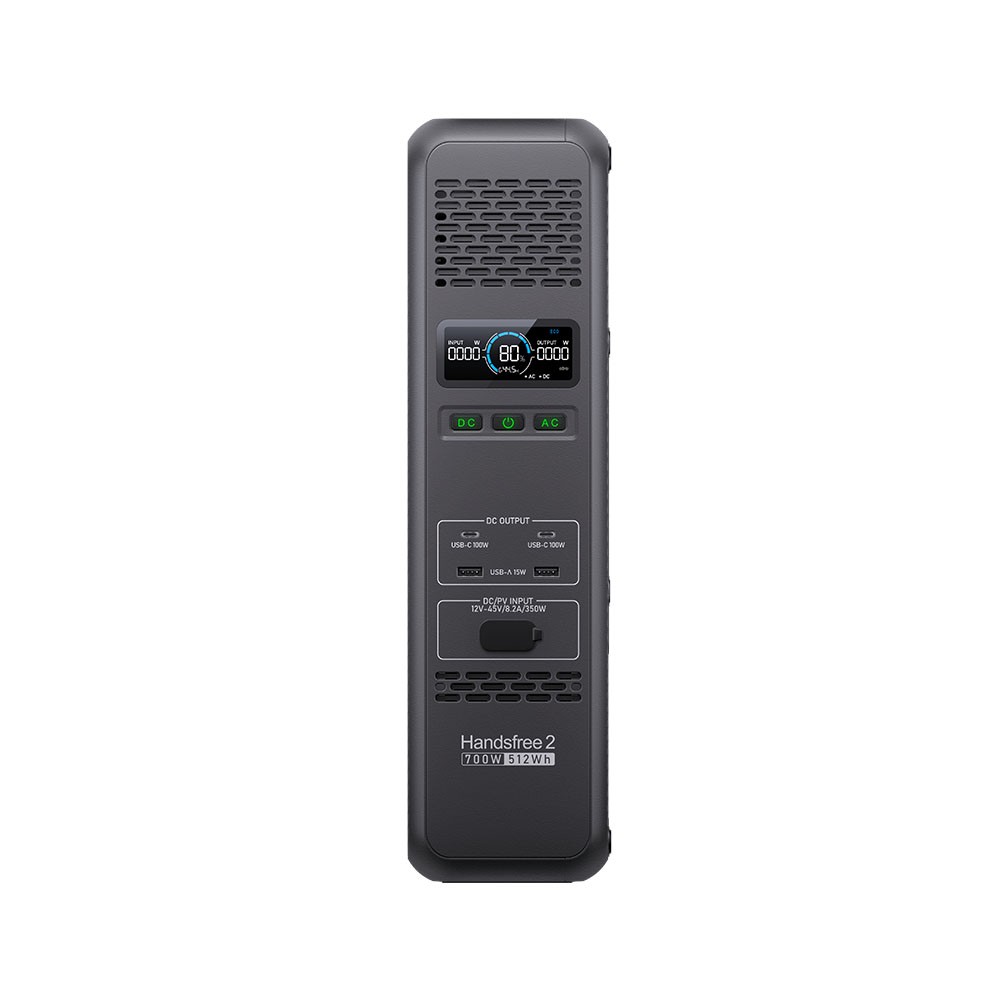 BLUETTI Handsfree 2 Portable Power Station 512Wh 700W Generator for Camping Use