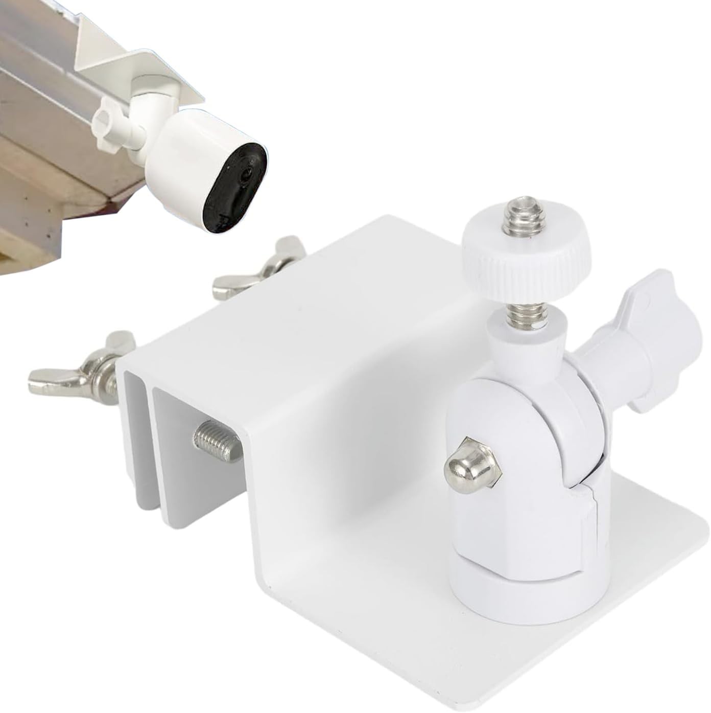 Gutter Mount for Solar Panels & Security Cameras – Easy Installation