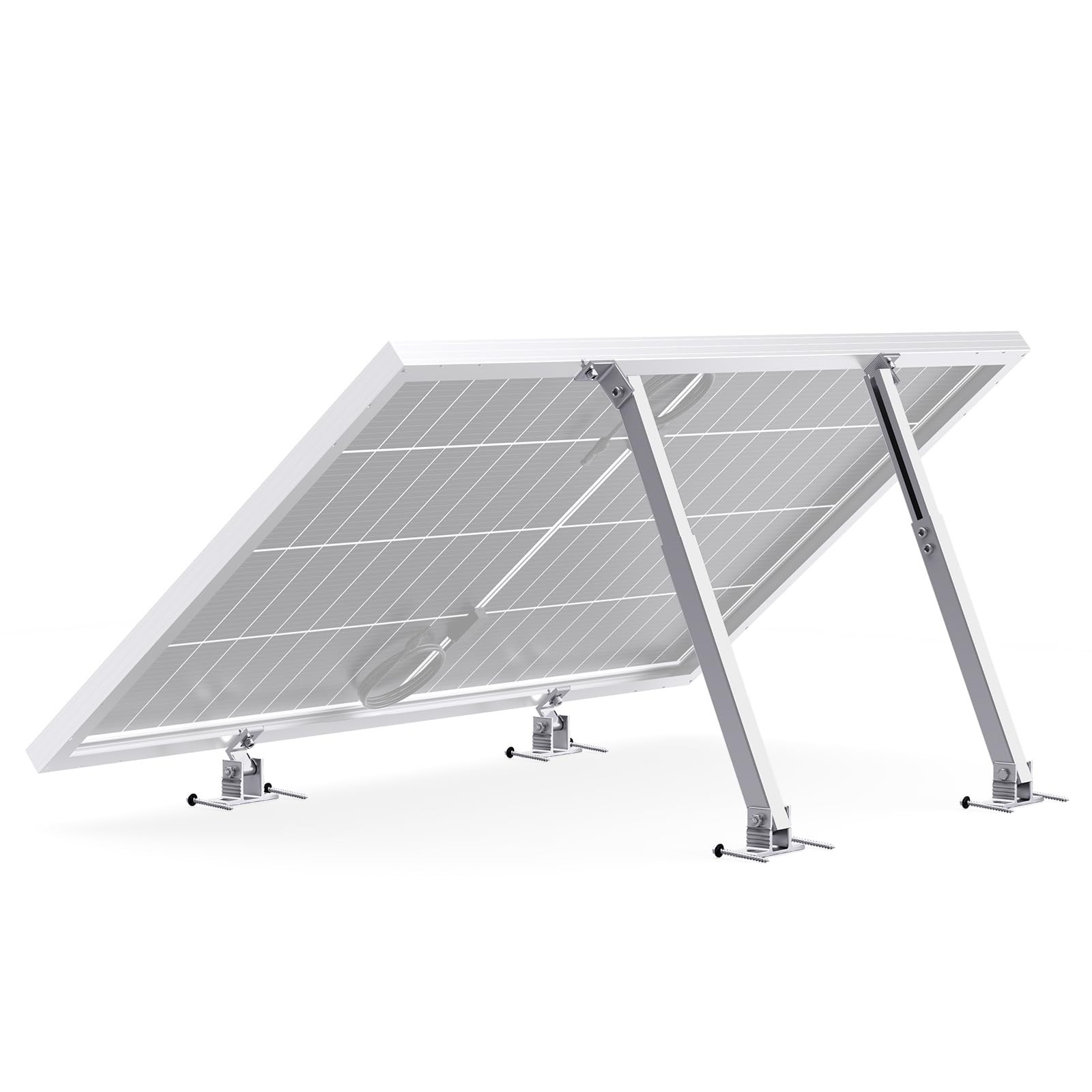 Adjustable Solar Panel Tilt Mount Brackets, Aluminum 1-Set