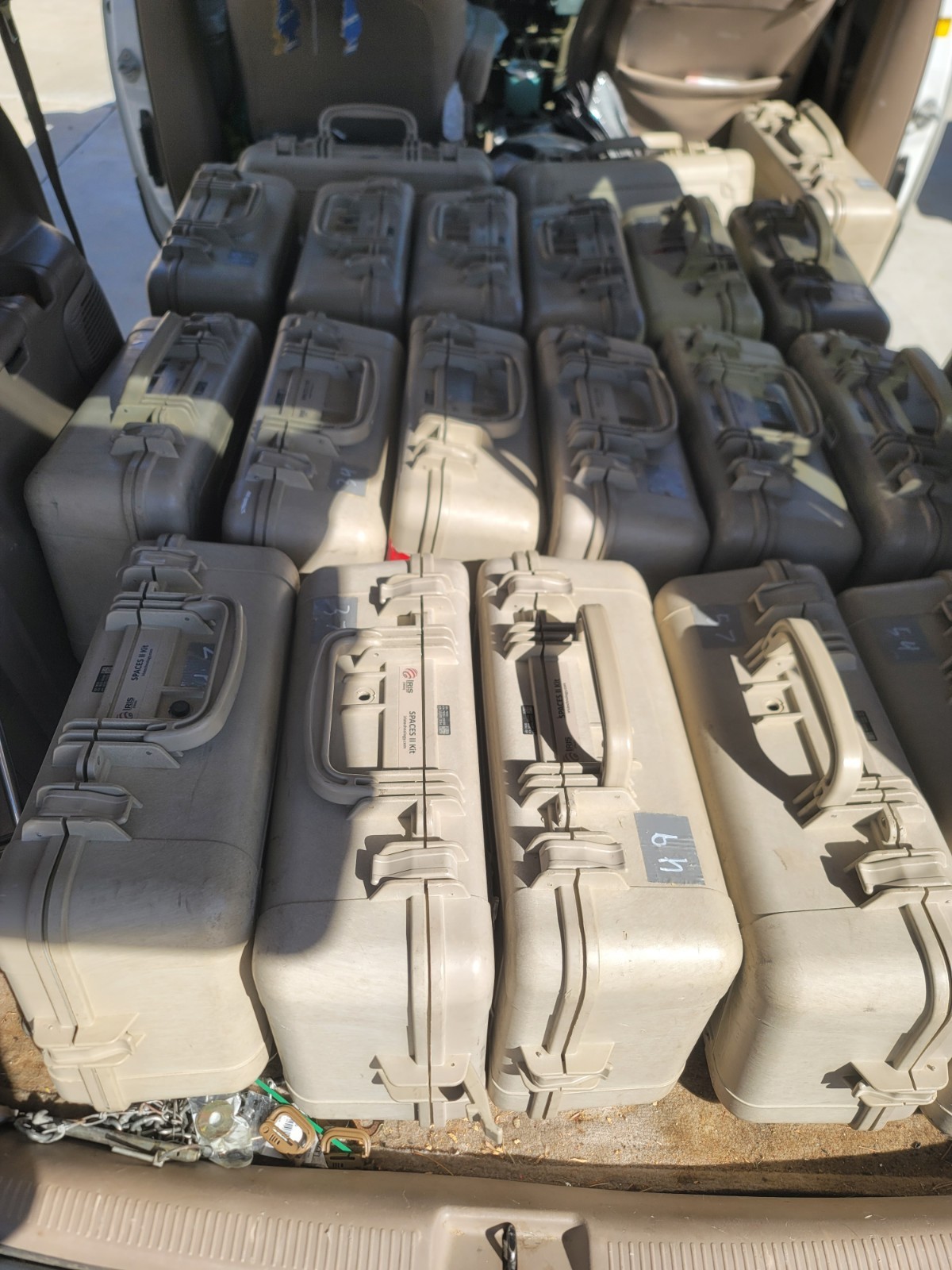 Iris Technology SPACES II Kit USMC Military Portable Solar Energy Field Power