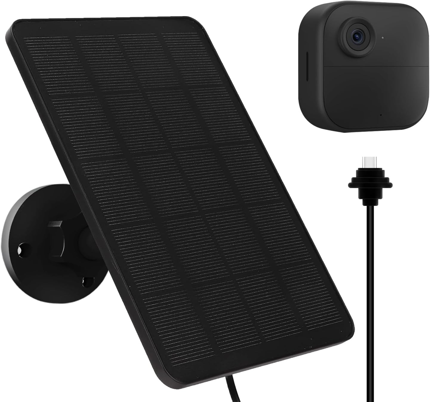 4W Solar Panel for Blink Outdoor 4 Camera, USB-C, Waterproof, 13.12Ft Cable