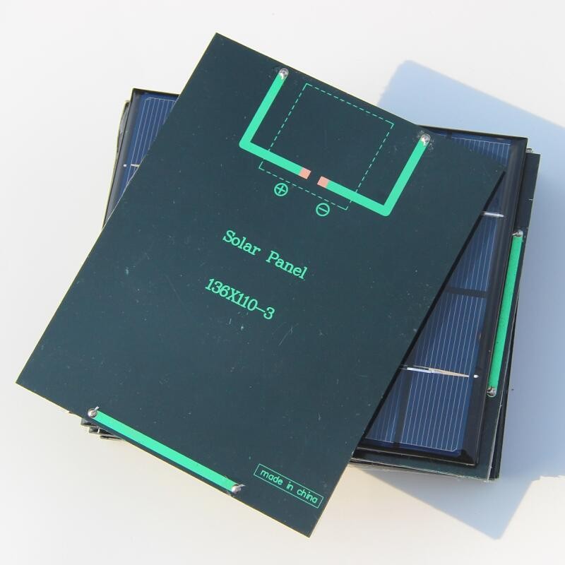 1Pcs 6V 400mA Poly Mini Solar Cell Panel Module DIY for Phone Toys Charger