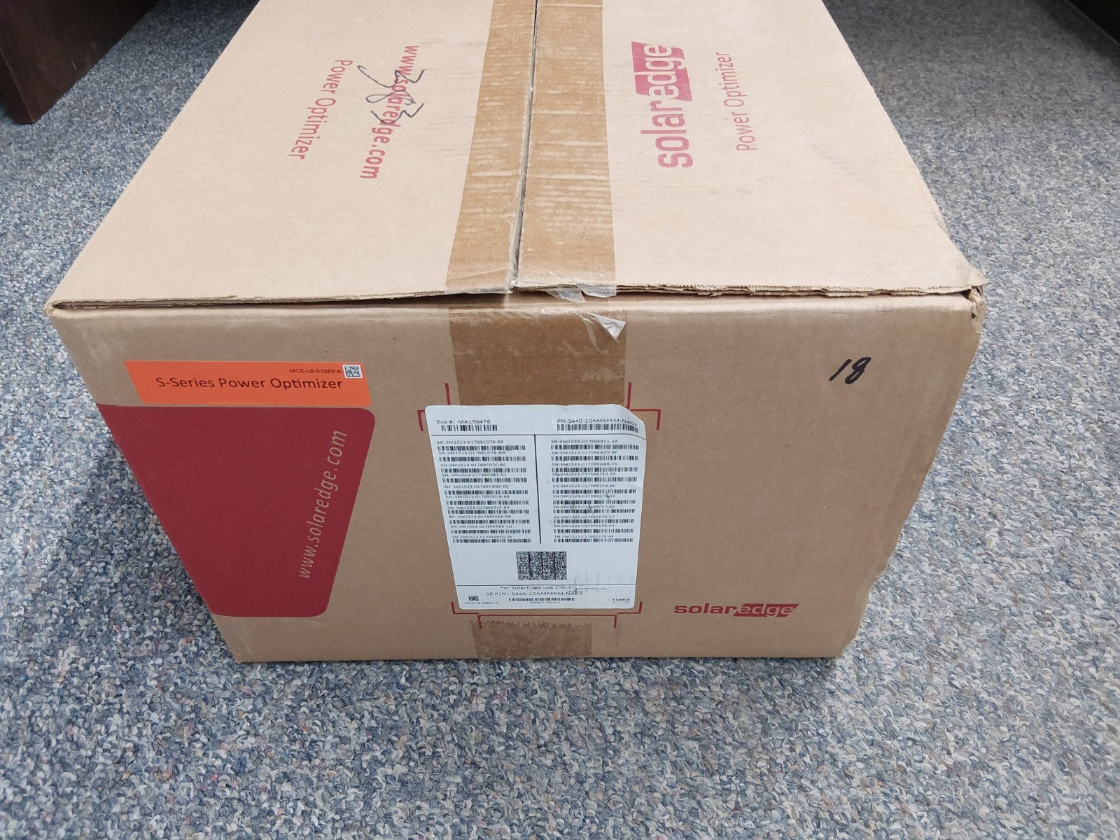 SOLAR EDGE S SERIES POWER OPTIMIZER MODEL S440 ARRAY PANEL NEW