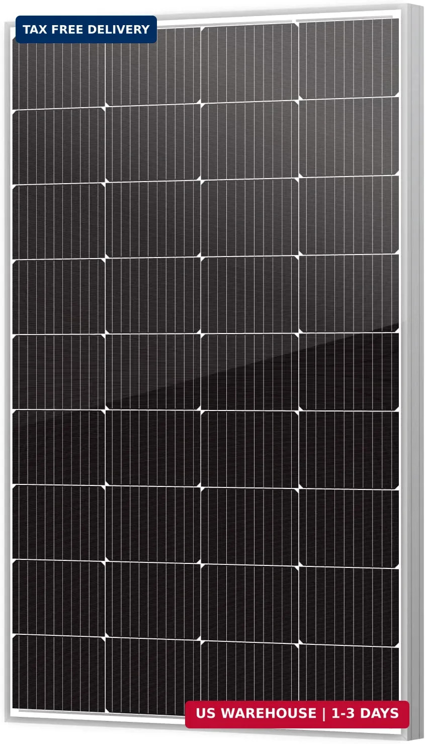 Newpowa 10BB Cell 200W Monocrystalline 200 Watt 12V Solar Panel High Efficiency