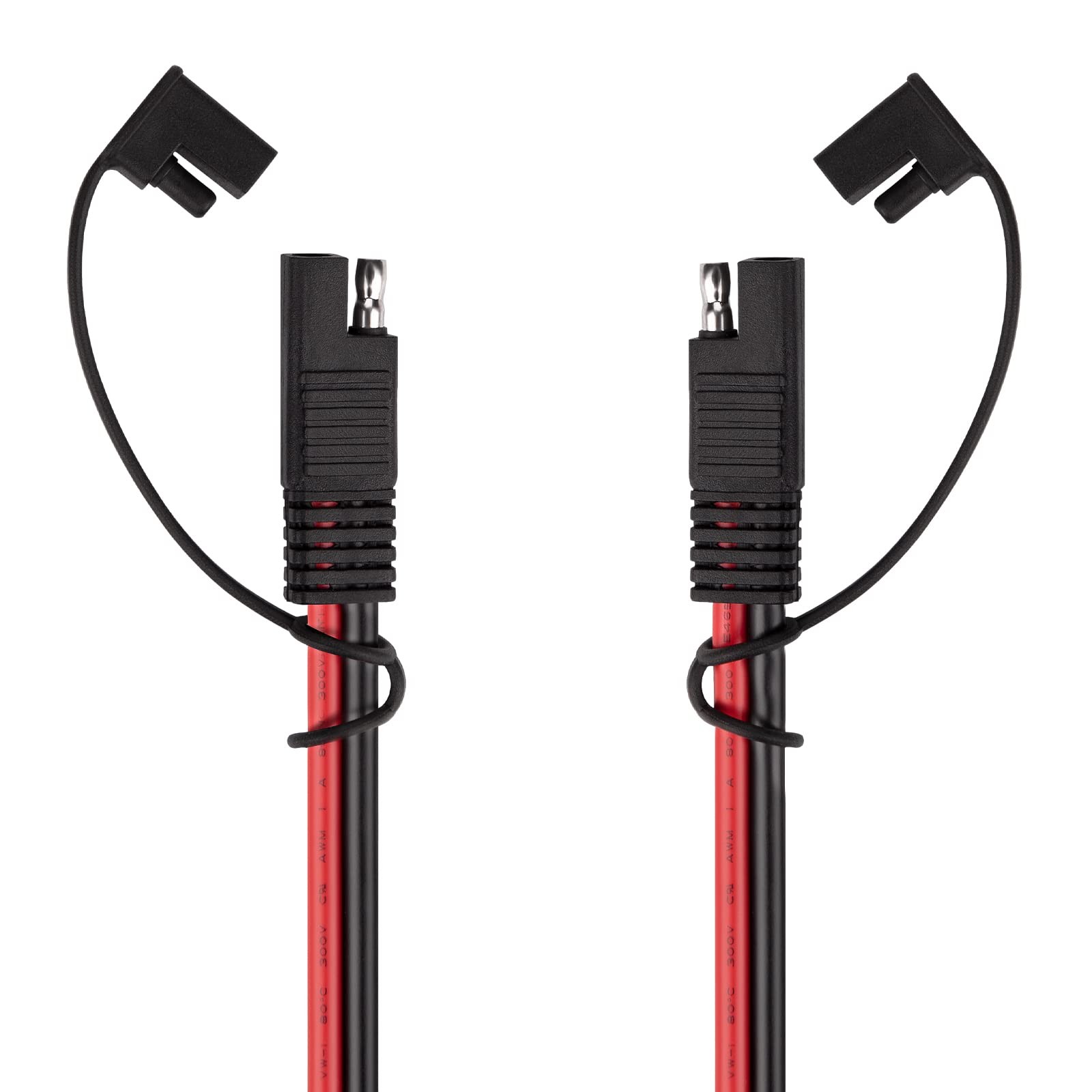 10AWG SAE to SAE Quick Disconnect Wire Harness – 6Ft Solar Panel Extension Ca…