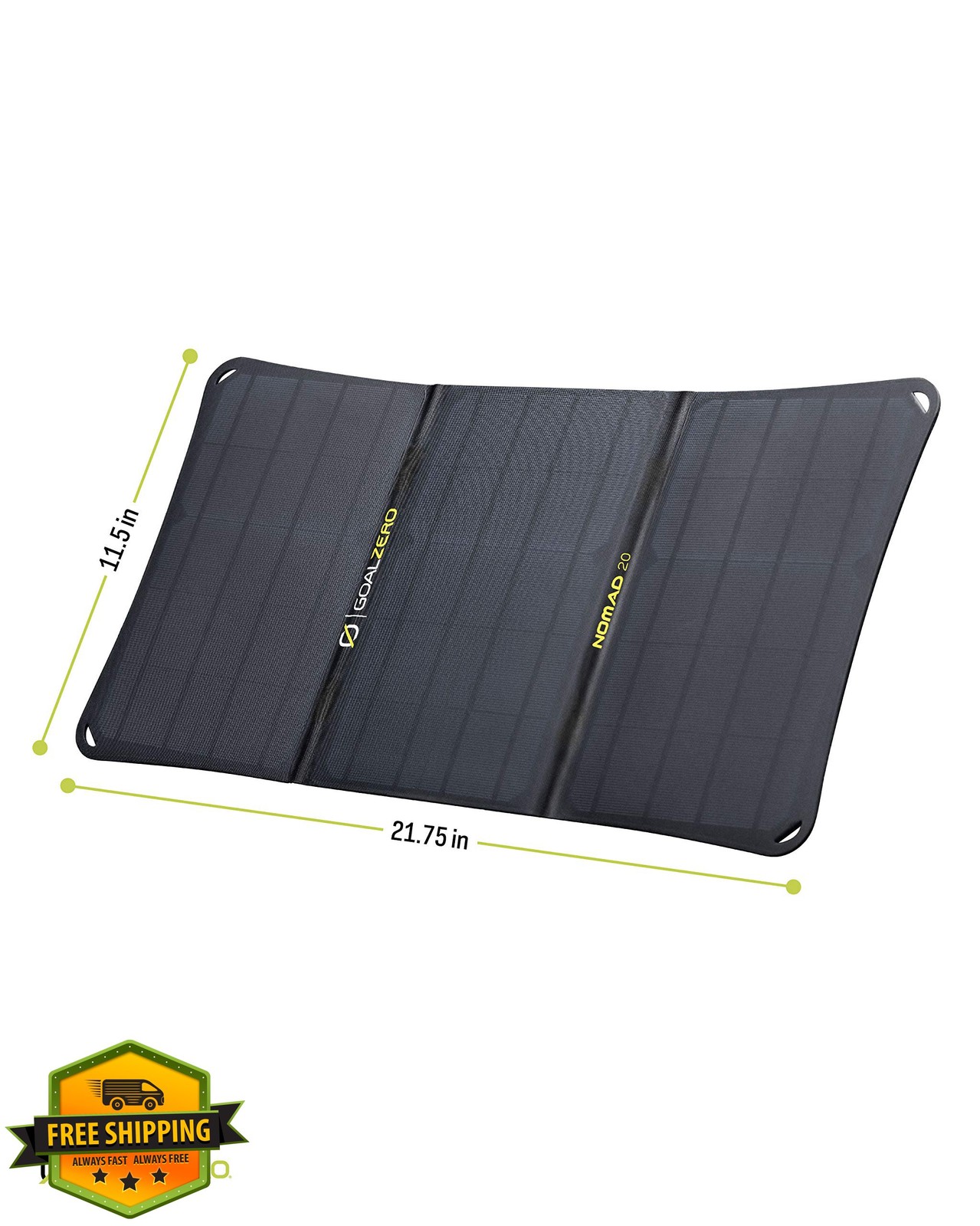 Goal Zero Nomad 20 Watt Solar Panel Foldable Portable USB