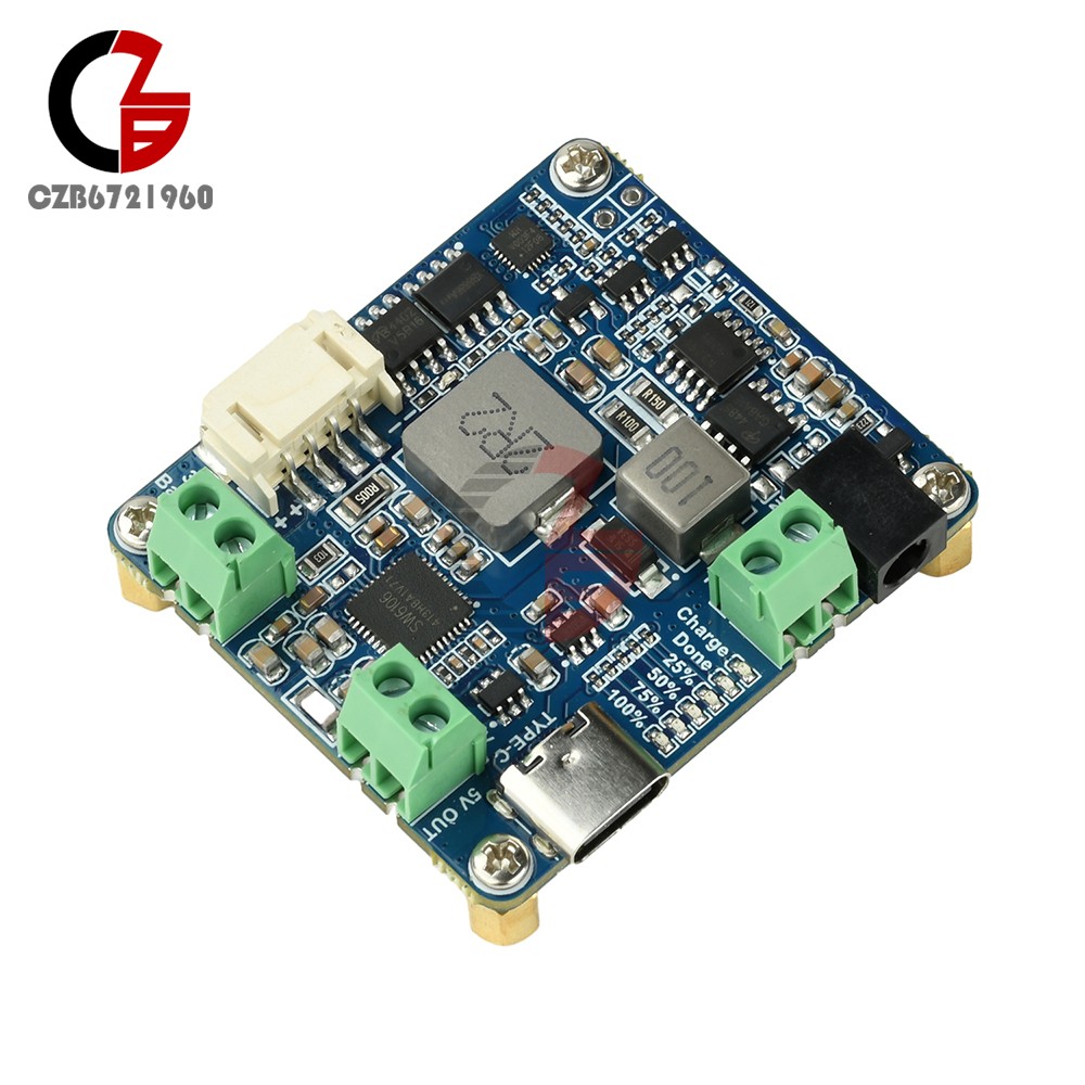 6-24V Solar Panel Power Management Module 5V 3A Supports MPPT, PD QC FCP SFCP