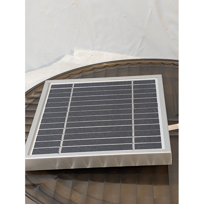 Greenlight Monocrystalline Solar Panel 3.5W 6.5V Model 3.5W-M Used