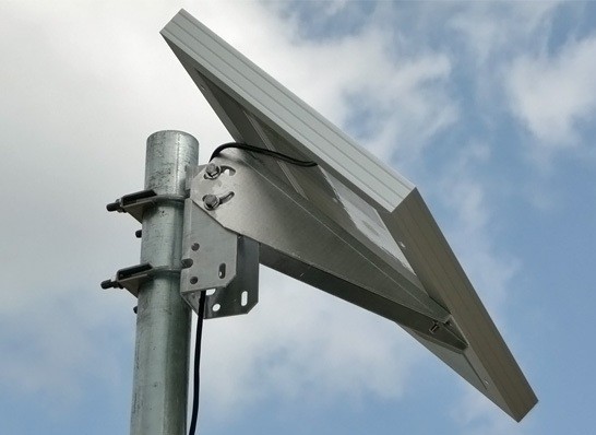 Ameresco Solar HPM 10-20-30 Side of Pole Mount Bracket for 8-15″ Width Panels