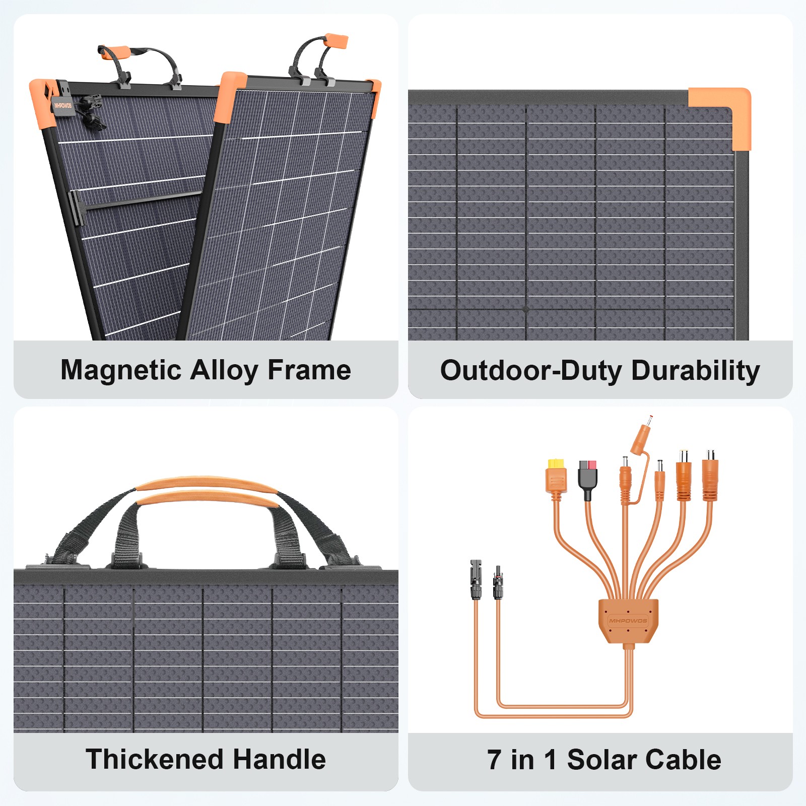 2x 400Watt Solar Panel ETFE for EcoFlow Delta 3 Ultra DELTA Pro 3 Power Station