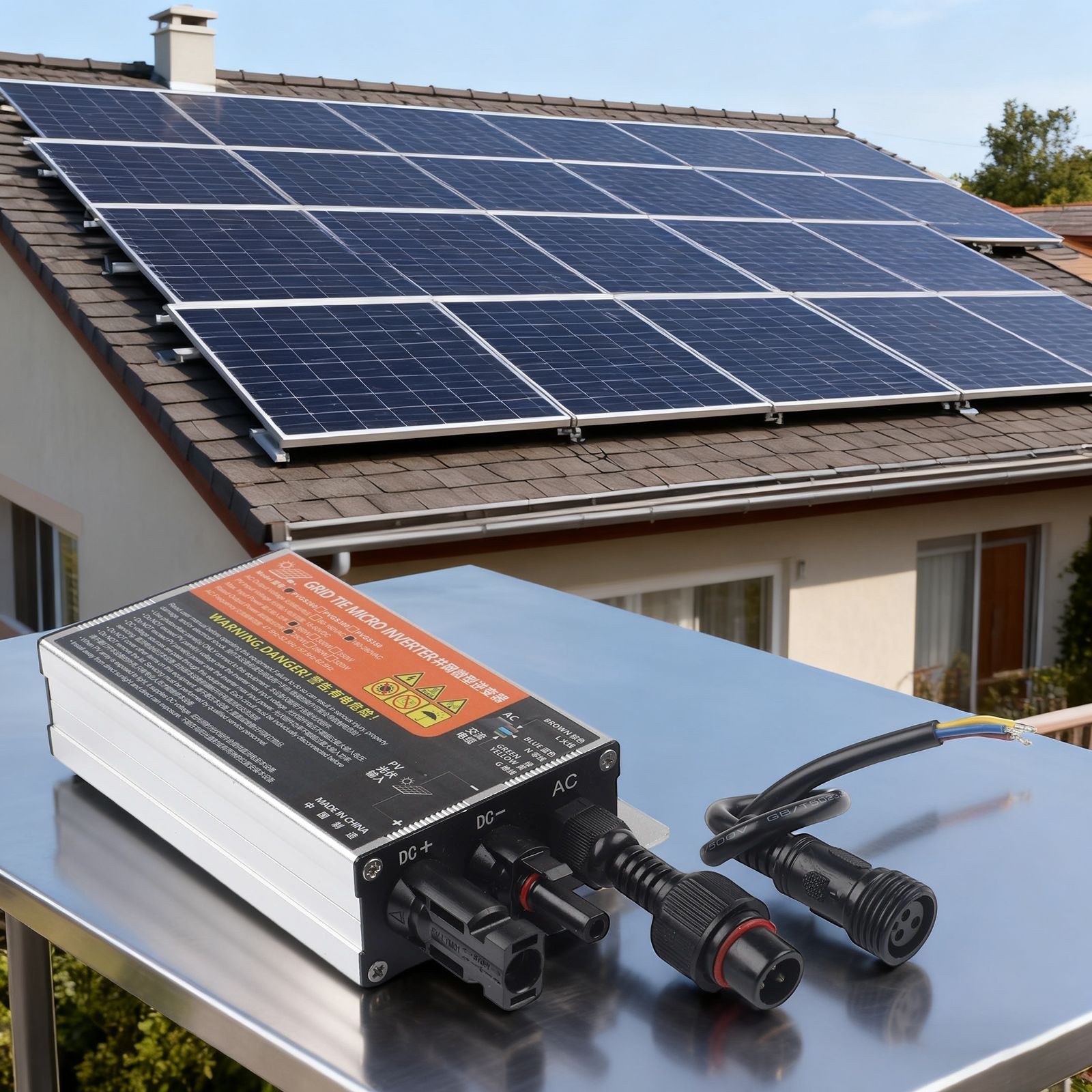 Space Saving 120700W Solar Inverter with Aluminum Alloy Design and Compact Size