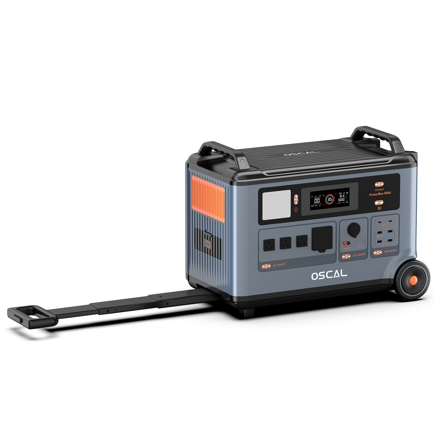 PowerMax 6000 Portable Power Station Solargenerator 6000W 3600Wh LiFePO4 OSCAL