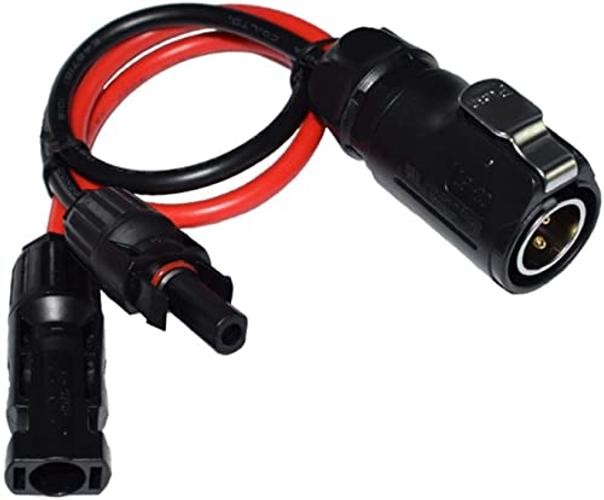 10AWG 2 Pin Power Industrial Circular Connector，for Furrion,Solar 1m/3.3ft