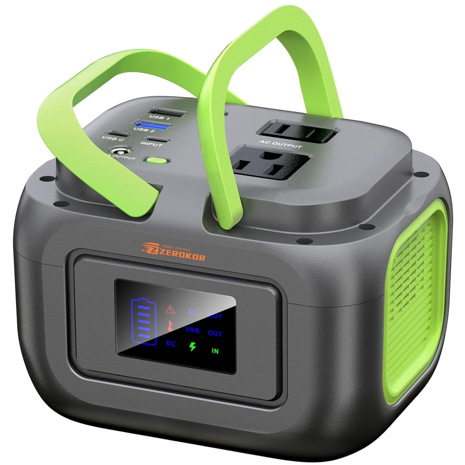 Portable Power Station 120W with AC Outlets & USB-C Input
