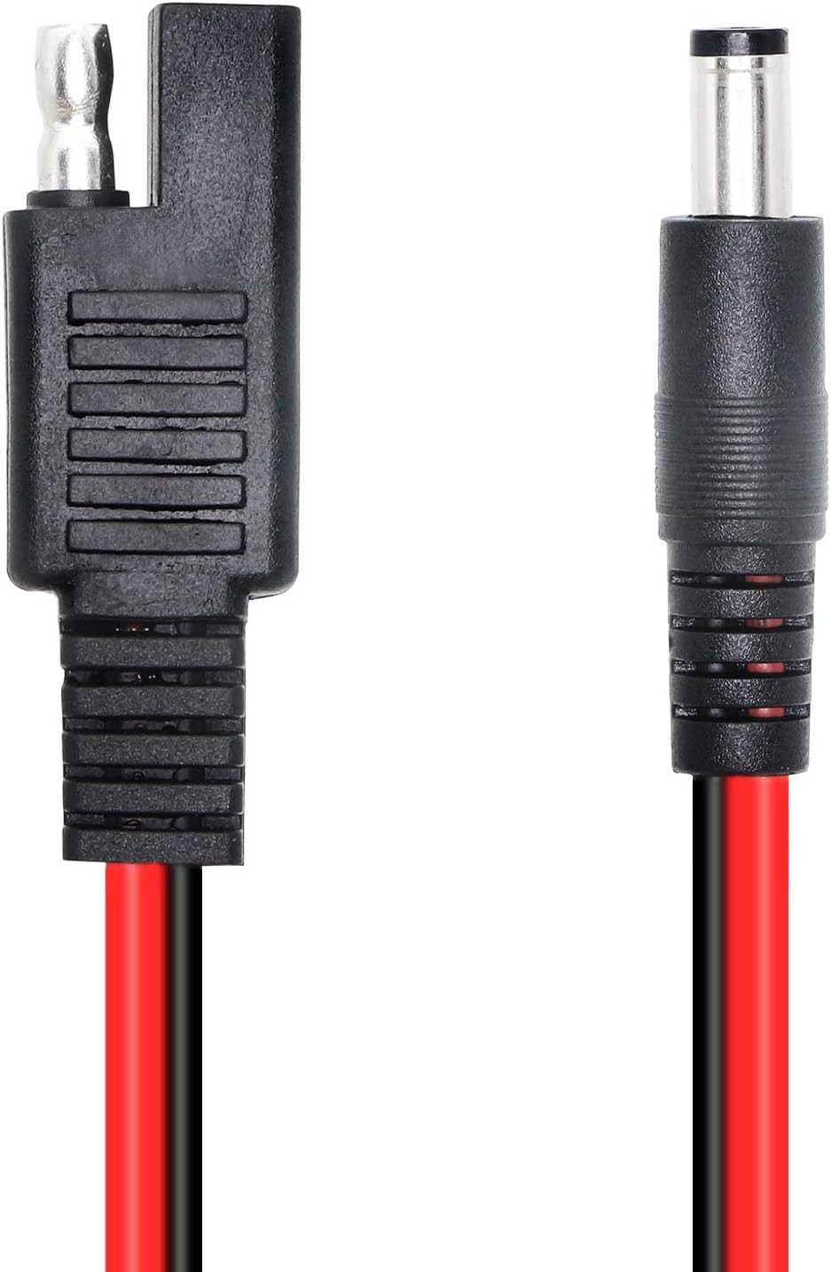 3.2 Feet 18AWG SAE Plug to DC 5.5X2.1Mm Male Converter Adapter Cable for Cars, M