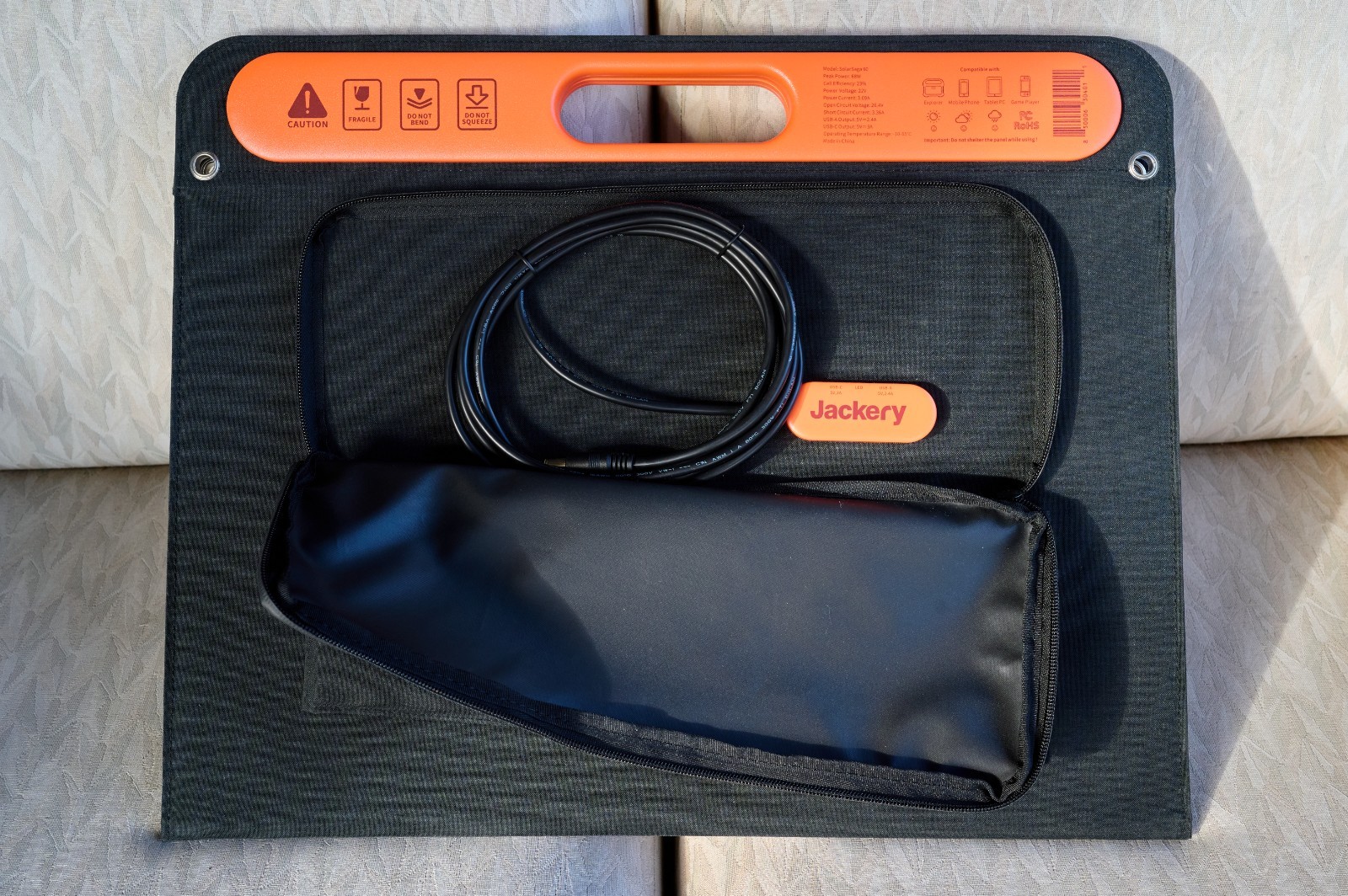 Jackery SolarSaga 60W Solar Foldable Monocrystalline Panel