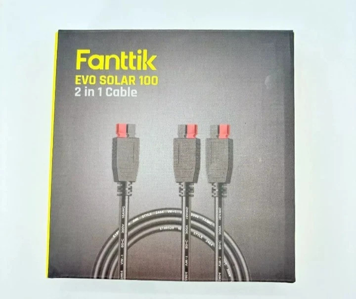 Fanttik EVO Solar 100 2 in 1 Cable New in Box