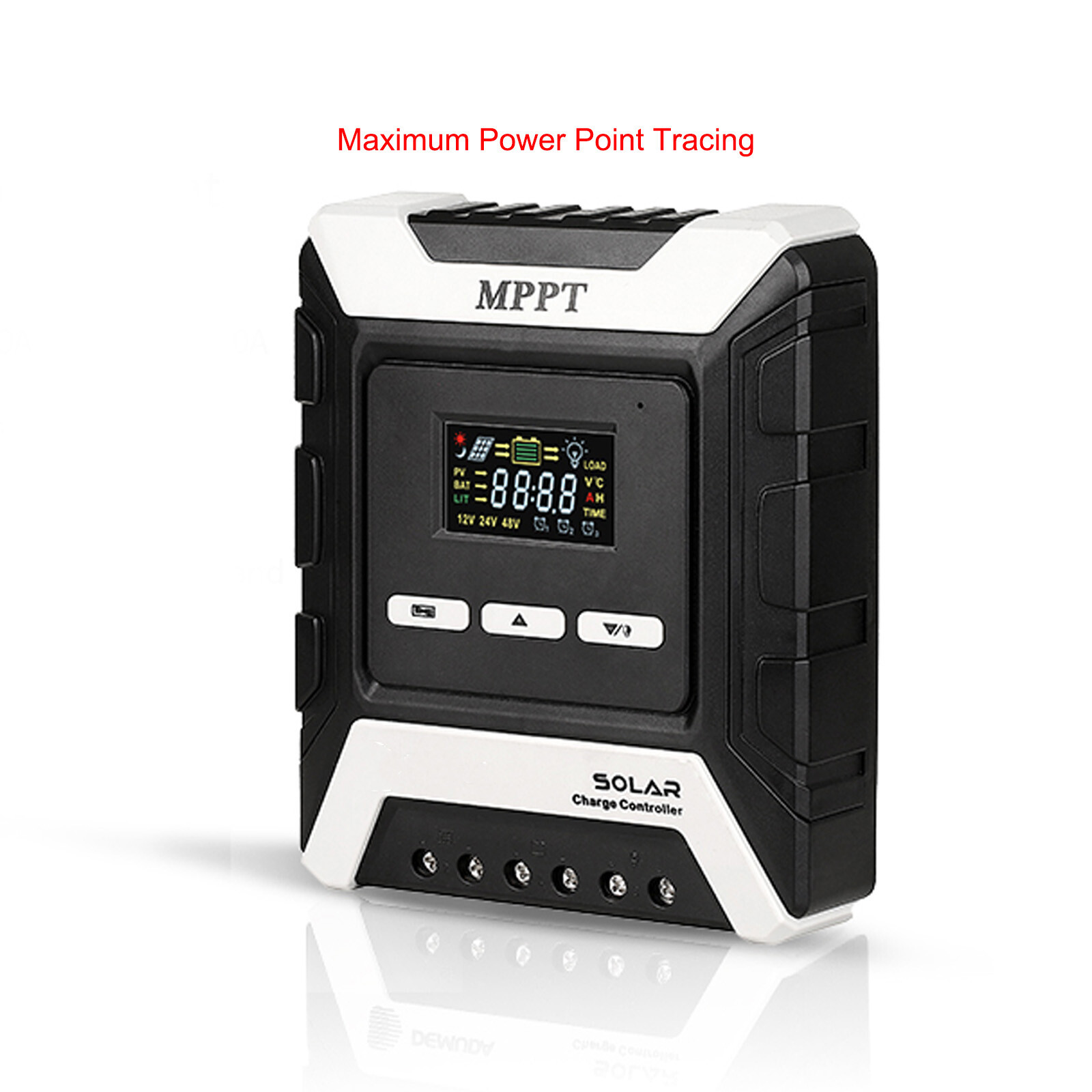 20-60A MPPT Solar Charge Controller Charger 12V/24V/48V with Color LCD Display E