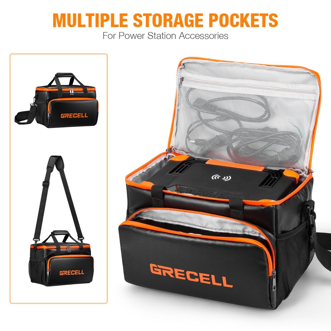Fireproof Carrying Case Bag Compatible with Jackery Explorer240/300/160/500/A…