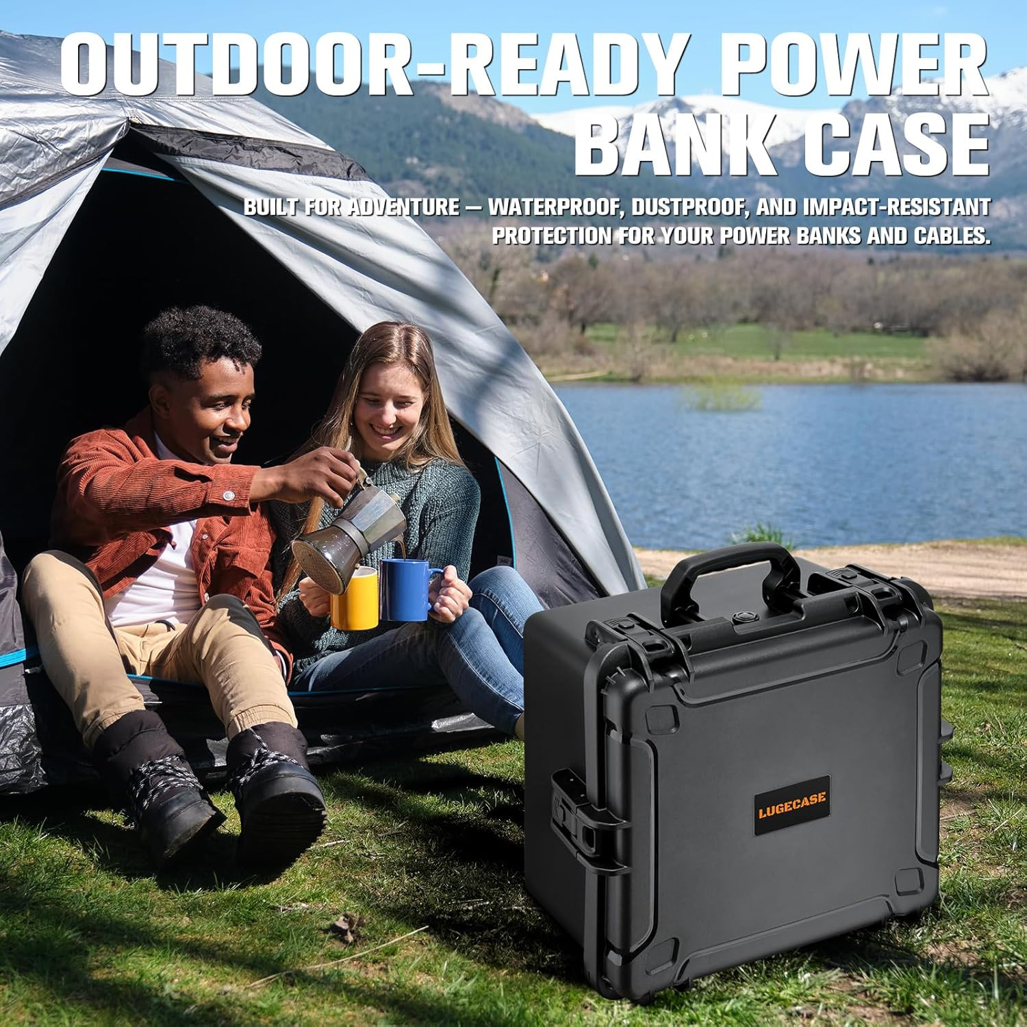 Hard Case for Jackery Explorer 1000 V2 – Portable Solar Generator Hard Shell Cas