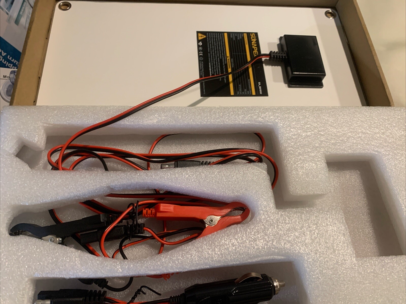Solar Battery Charger 10 WattCar 12V Solar Charger & Maintainer By SUNAPEX
